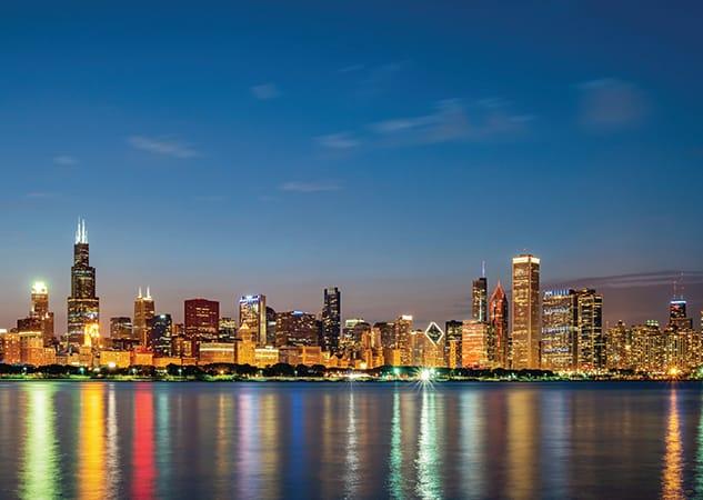 Chicago City Skyline