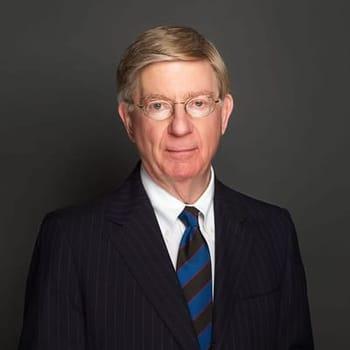 Headshot of keynote speaker, George F. Will