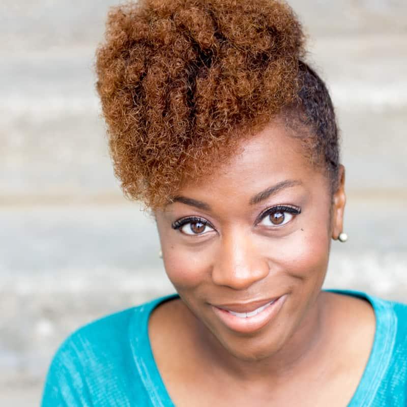 Headshot of Broadway performer Alexis J Roston