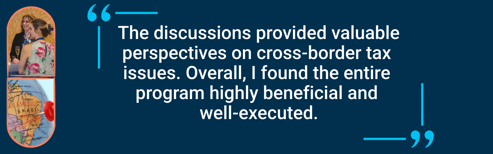 attendee testimonial on the value of attending the conference