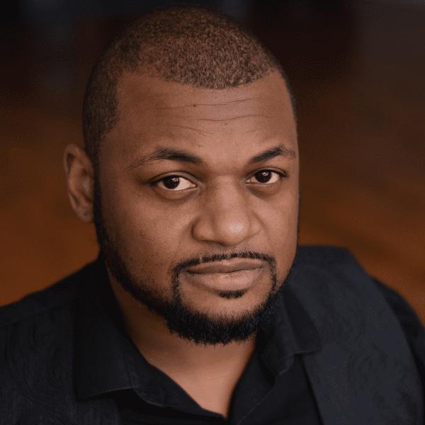 Headshot of Broadway performer Kelvin Roston, JR