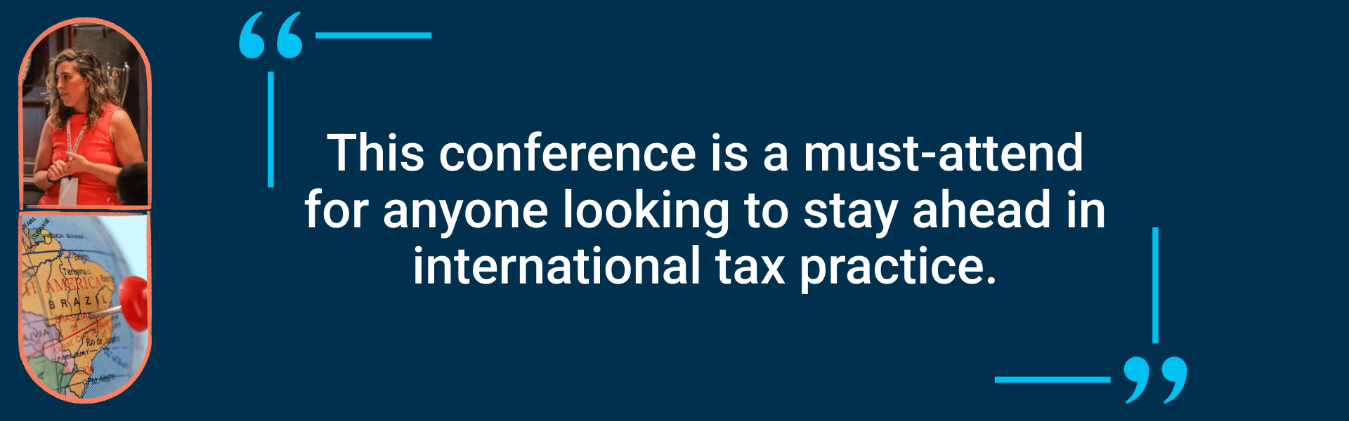 attendee testimonial on the value of attending the conference