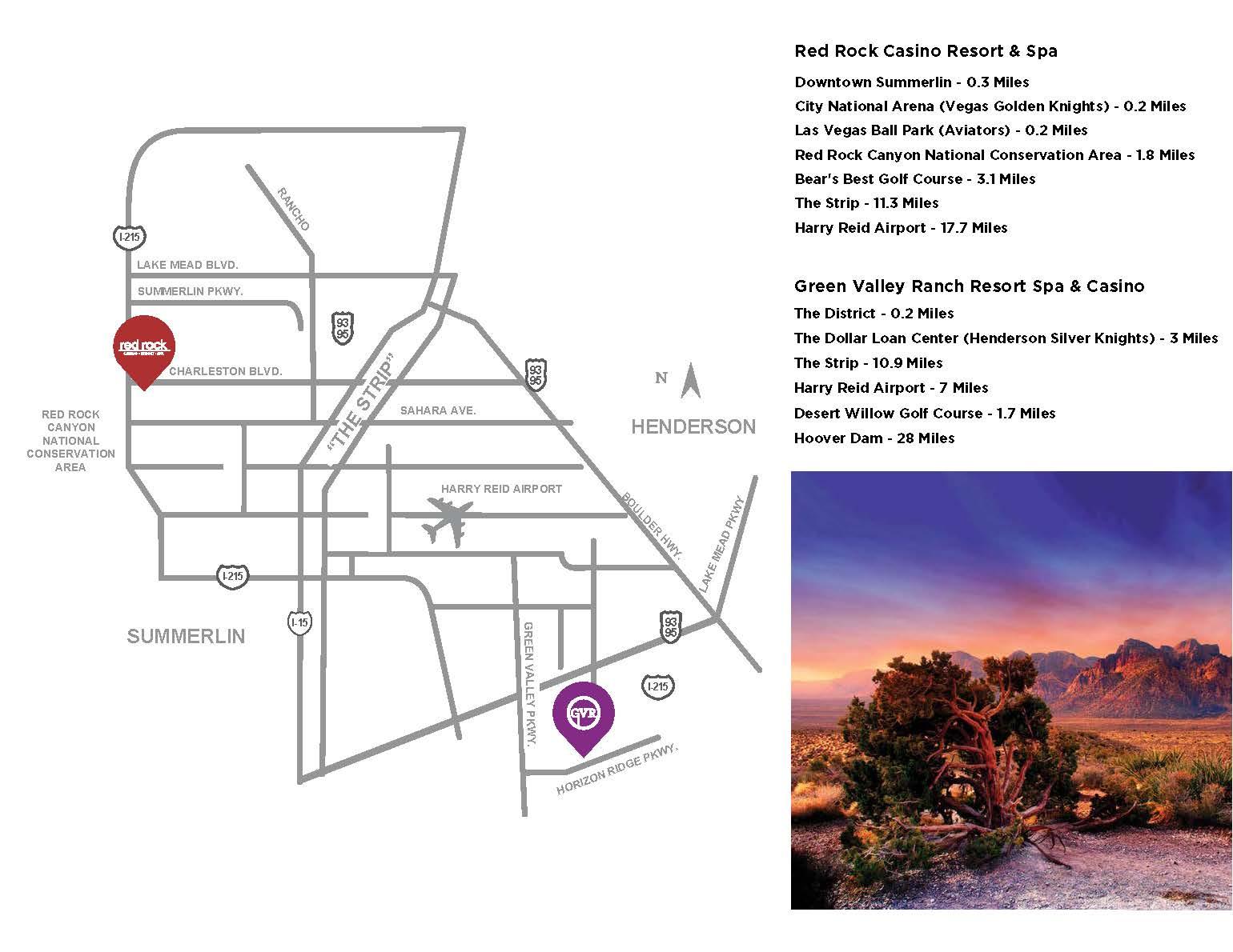 red rock casino location